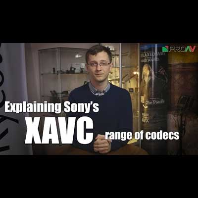 Sony XAVC codec tutorial video thumbnail
