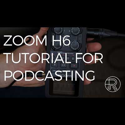 ZOOM H6 for podcasting