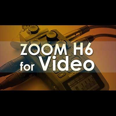 ZOOM H6 for video thumbnail